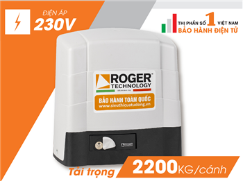 Cổng trượt lùa tự động KIT G30/1803 Roger – Italia