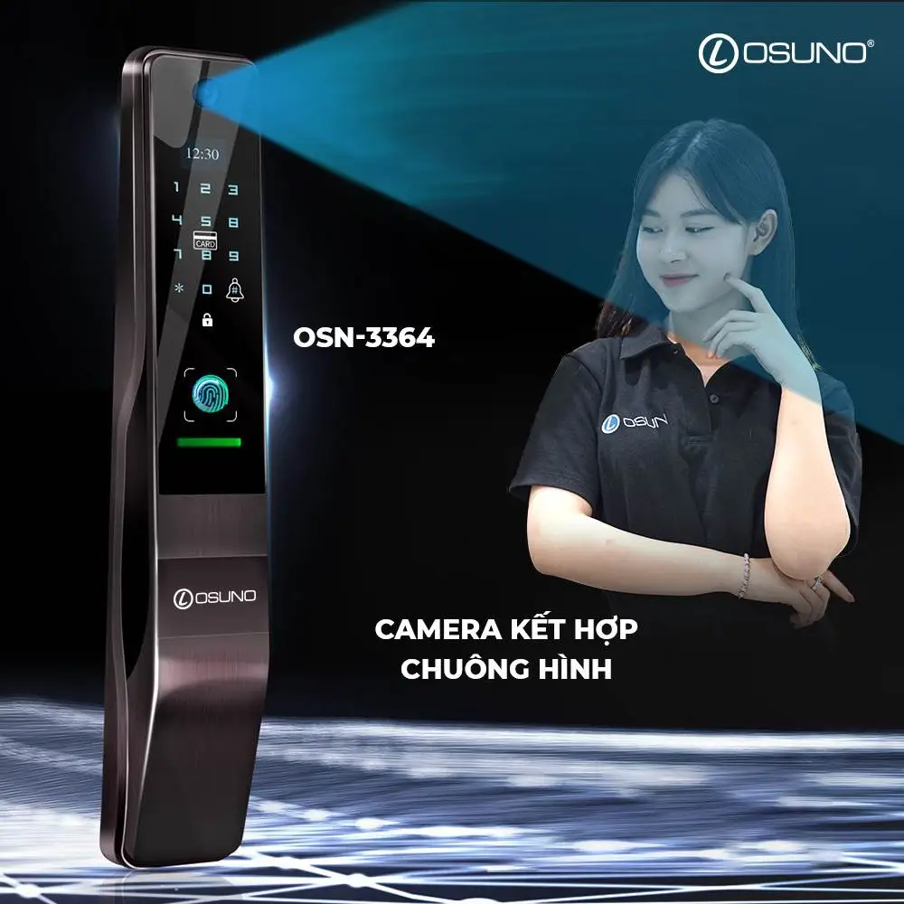 Khóa Điện Tử Mở Qua APP OSN-3364