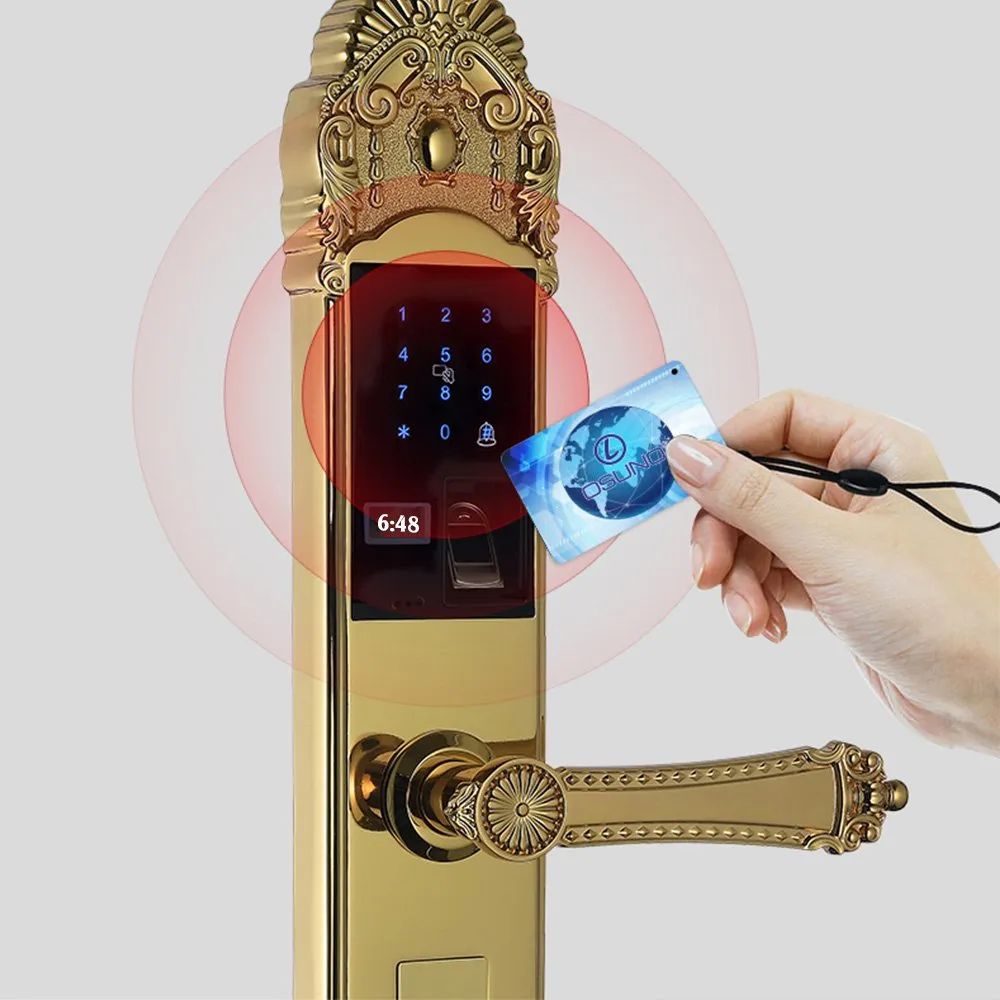 Khóa Biệt Thự Mạ Vàng 24K OSN-KBT04