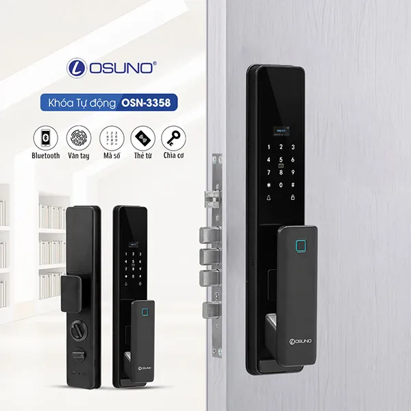 Khoá Cửa Vân Tay OSN-3358