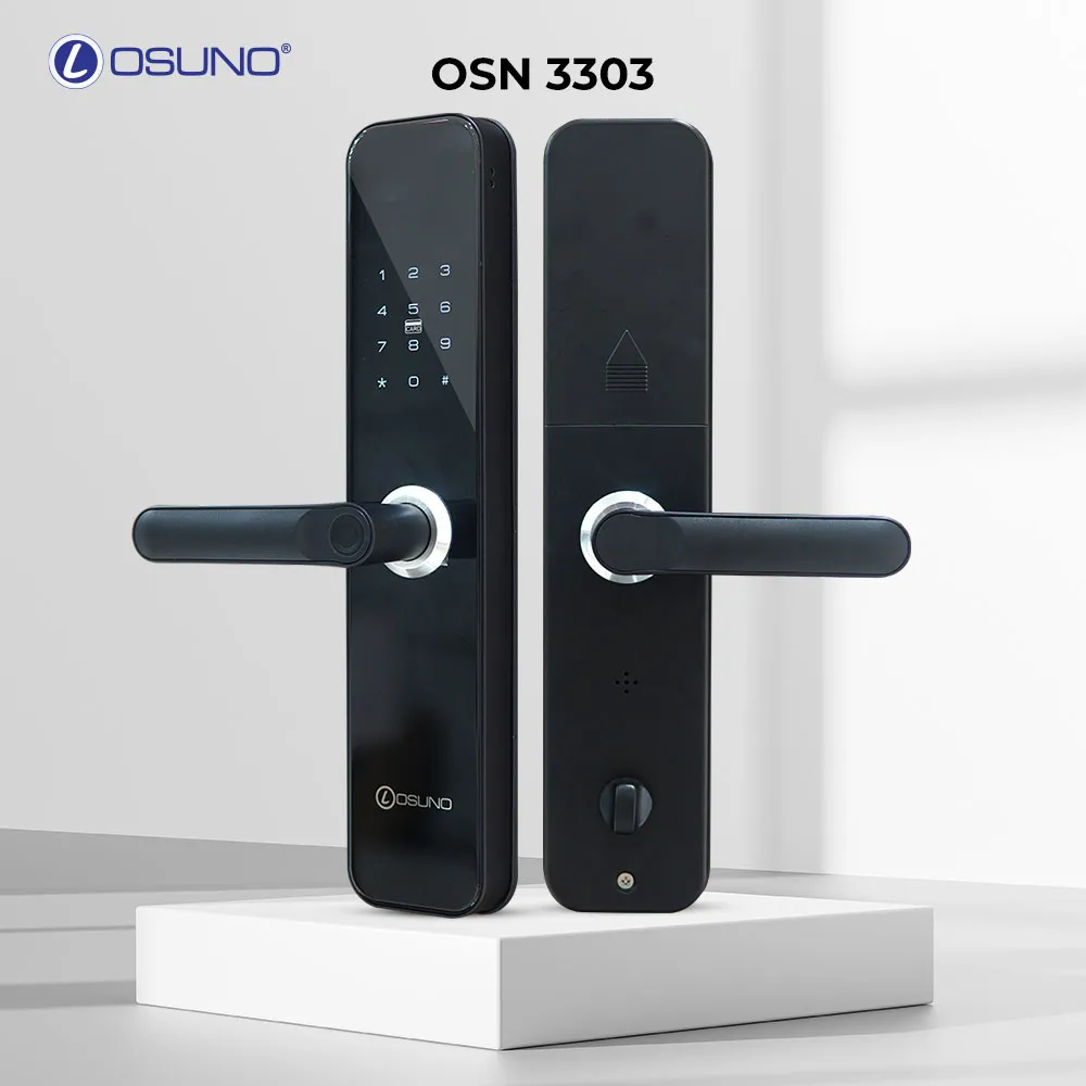 Khóa Cửa Điện Tử Quản Lý Và Mở Qua App Tiếng Việt OSN-3303