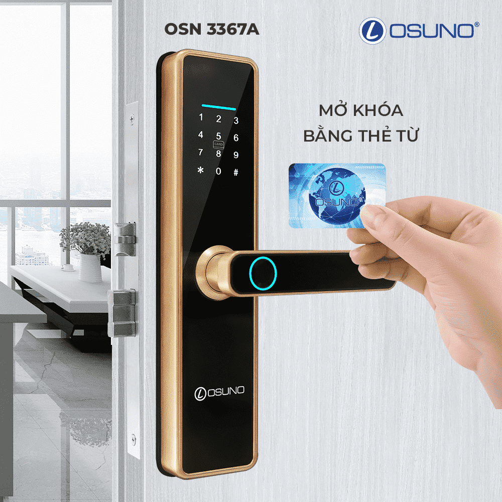 Khóa Thông Minh Chống Cháy OSN-3367A