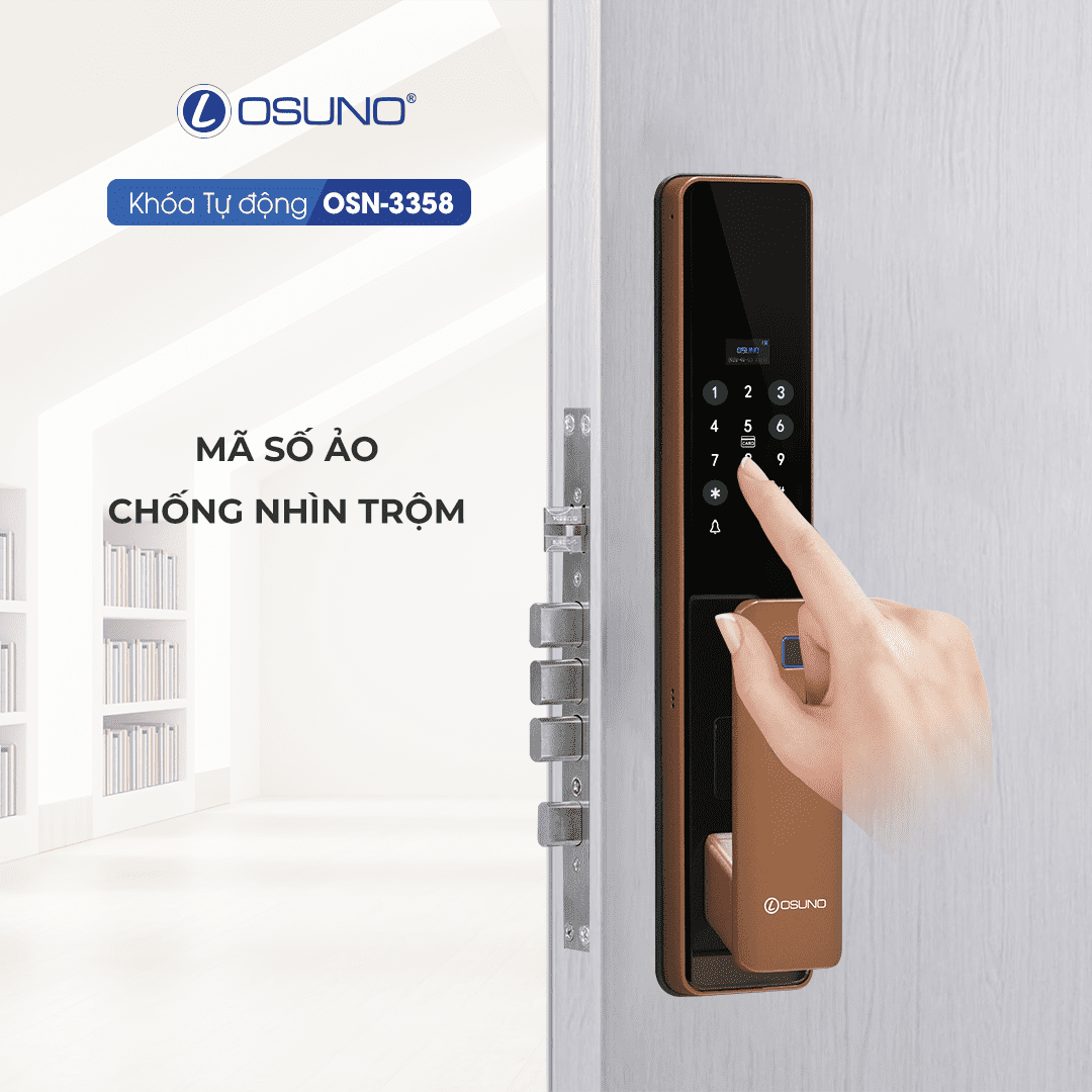 Khoá Cửa Vân Tay OSN-3358